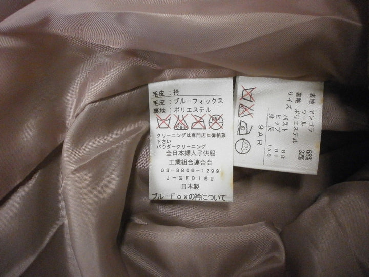 【激安古着】  ANGORA　コートロング丈　アウター