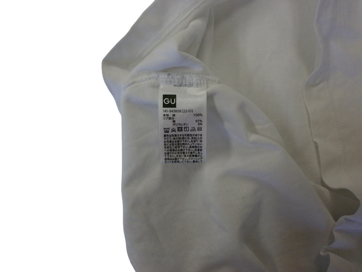 【激安古着】  GU　半袖Tシャツ　トップス